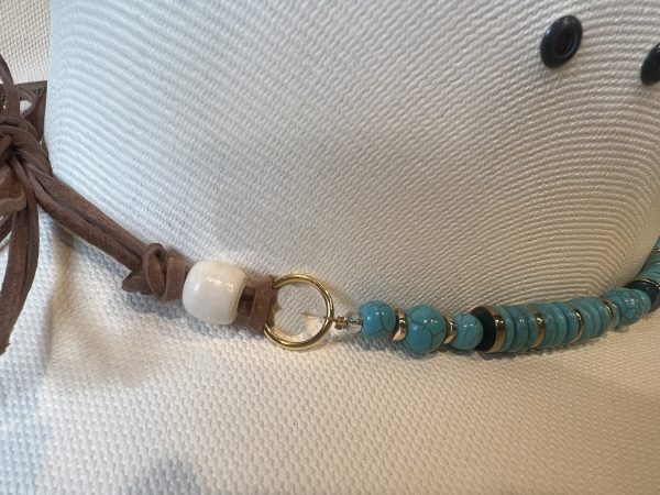 Blue Turquoise with Gold Accents along with Boho Charms! - Image 4