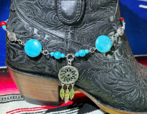 Turquoise Dreamcatcher Boot Bracelet