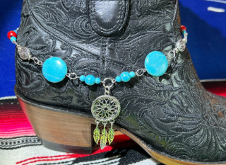 Turquoise Dreamcatcher Boot Bracelet